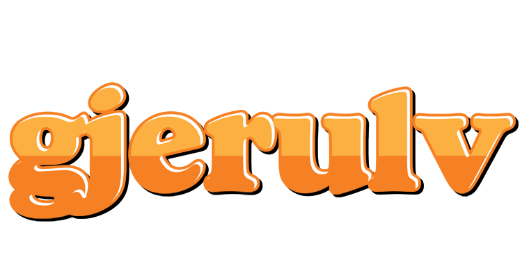 Gjerulv orange logo