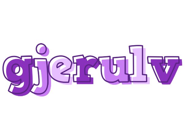 Gjerulv sensual logo