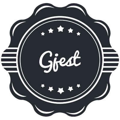 Gjest badge logo