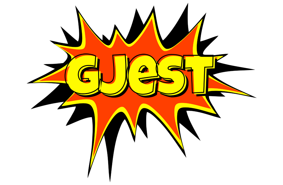 Gjest bazinga logo