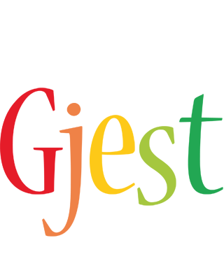 Gjest birthday logo