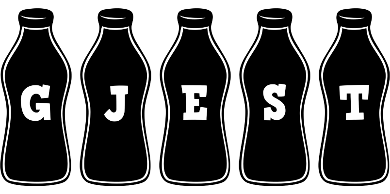Gjest bottle logo