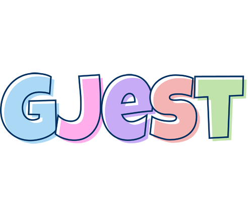 Gjest pastel logo