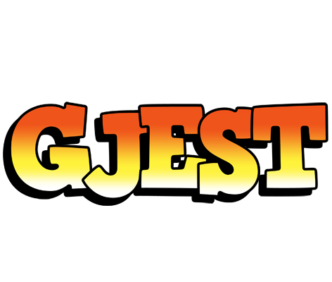 Gjest sunset logo