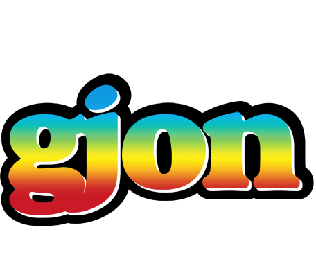 Gjon color logo