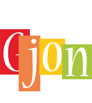 Gjon colors logo