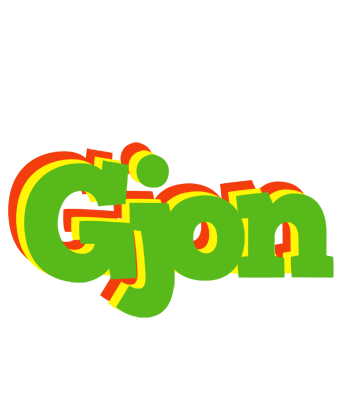 Gjon crocodile logo