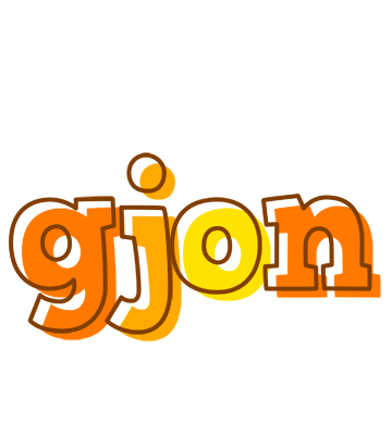 Gjon desert logo