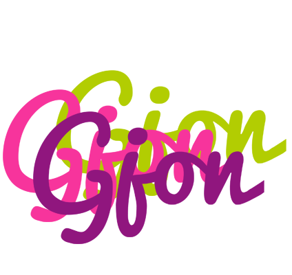 Gjon flowers logo