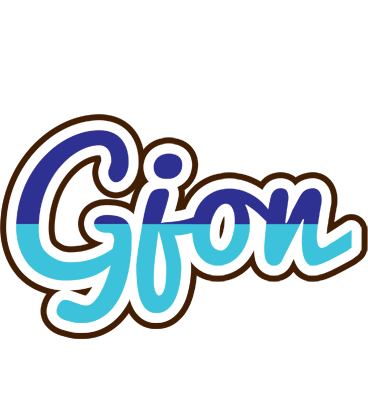 Gjon raining logo
