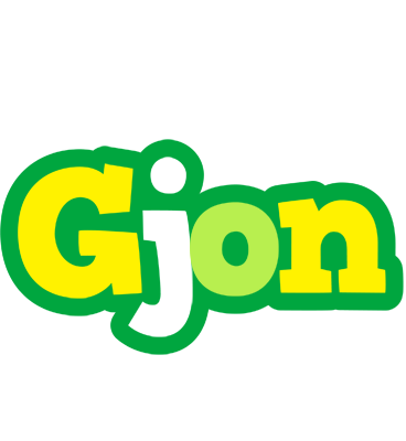 Gjon soccer logo