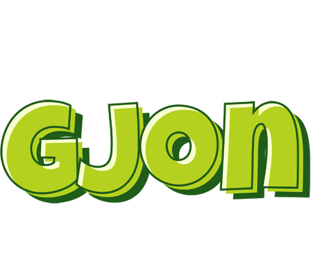 Gjon summer logo