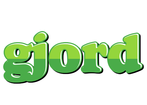 Gjord apple logo