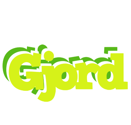 Gjord citrus logo
