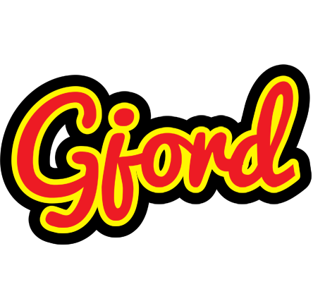 Gjord fireman logo