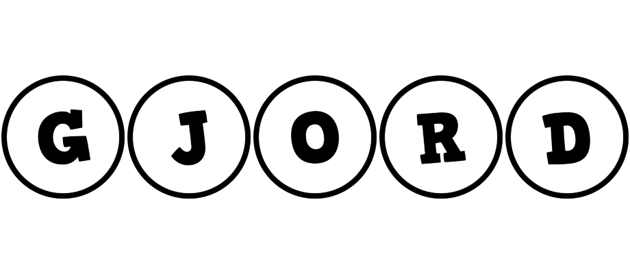 Gjord handy logo