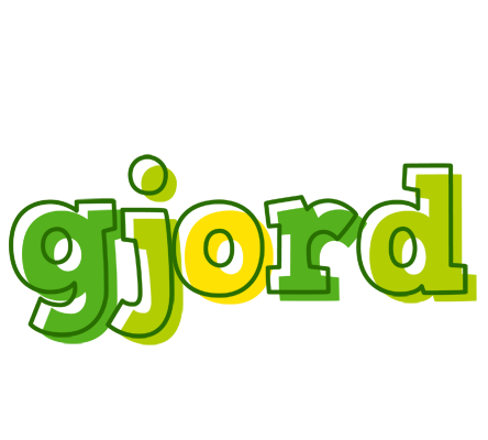 Gjord juice logo
