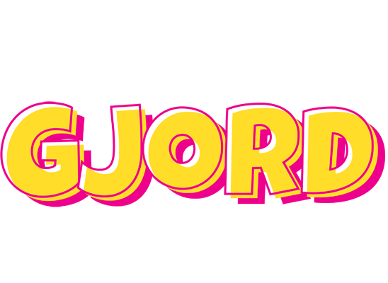 Gjord kaboom logo