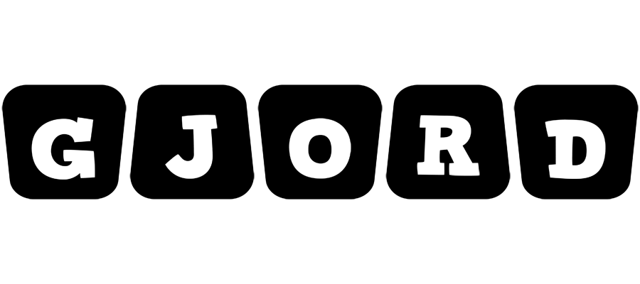 Gjord racing logo