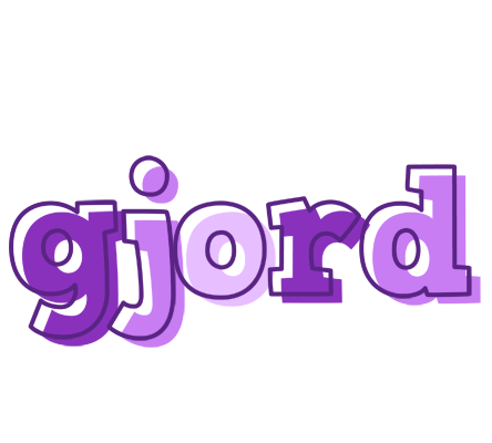 Gjord sensual logo