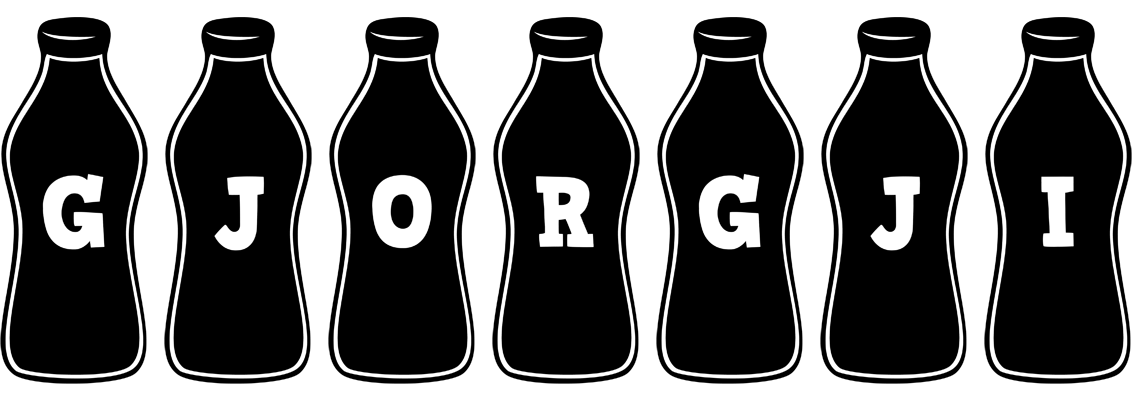 Gjorgji bottle logo