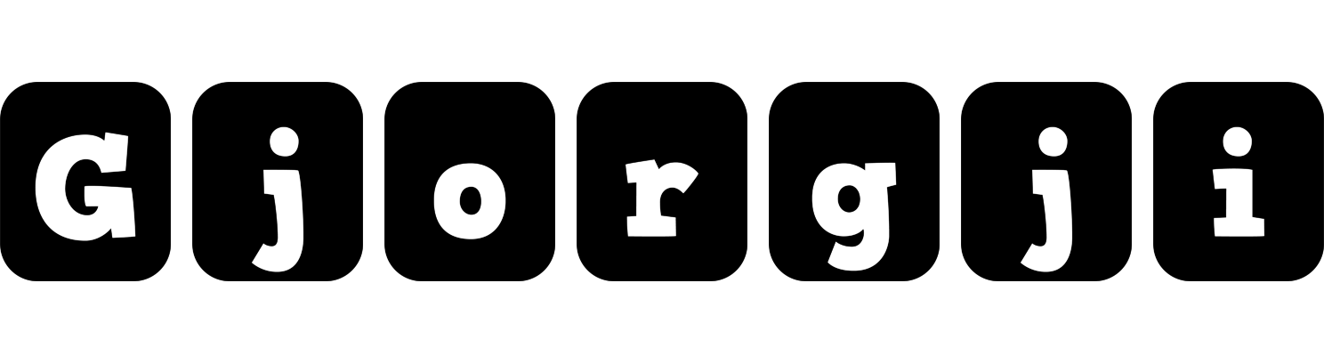Gjorgji box logo