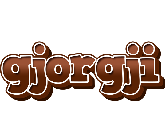 Gjorgji brownie logo