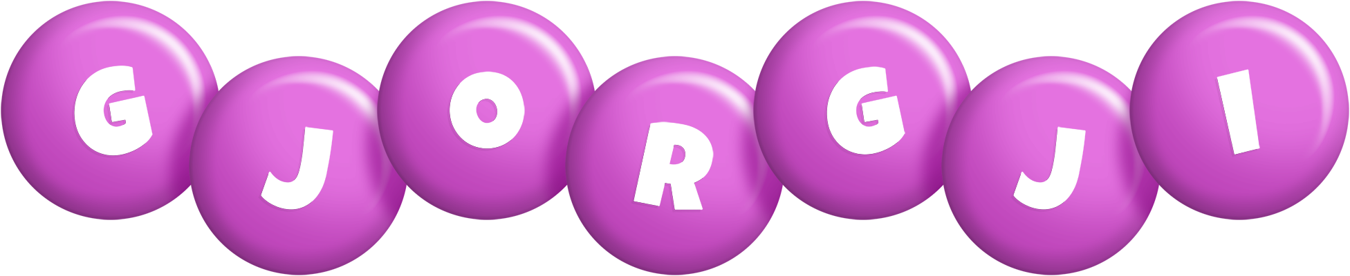 Gjorgji candy-purple logo