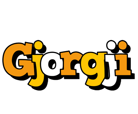 Gjorgji cartoon logo