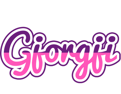 Gjorgji cheerful logo
