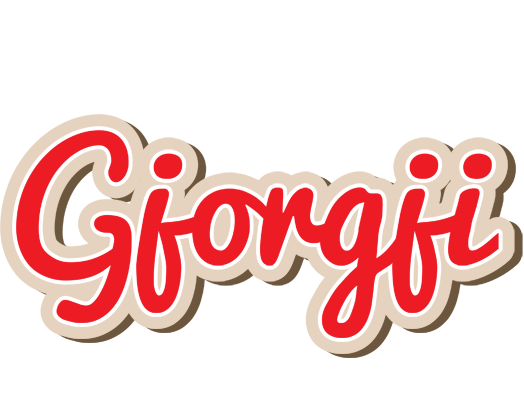 Gjorgji chocolate logo