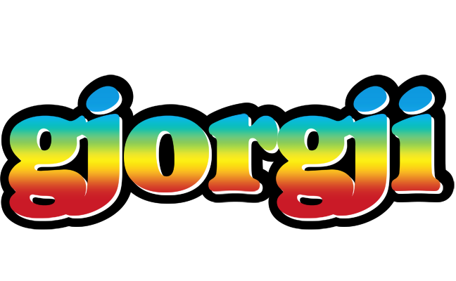Gjorgji color logo