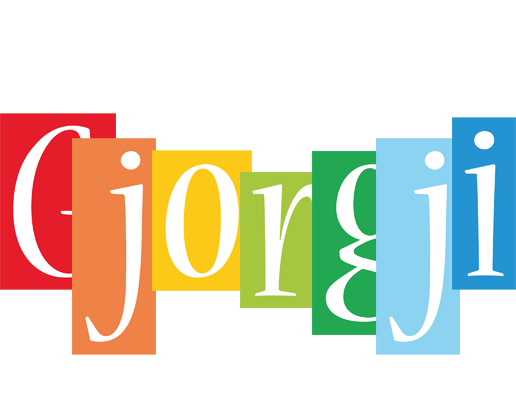 Gjorgji colors logo