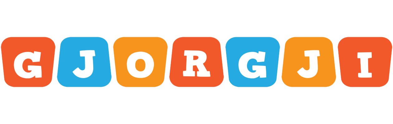 Gjorgji comics logo