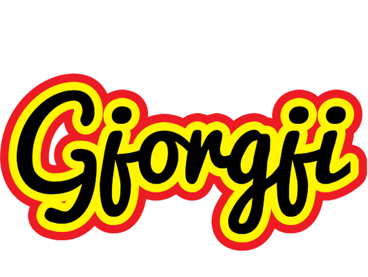 Gjorgji flaming logo