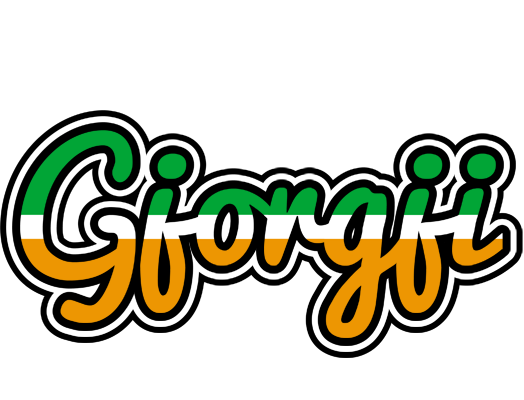 Gjorgji ireland logo