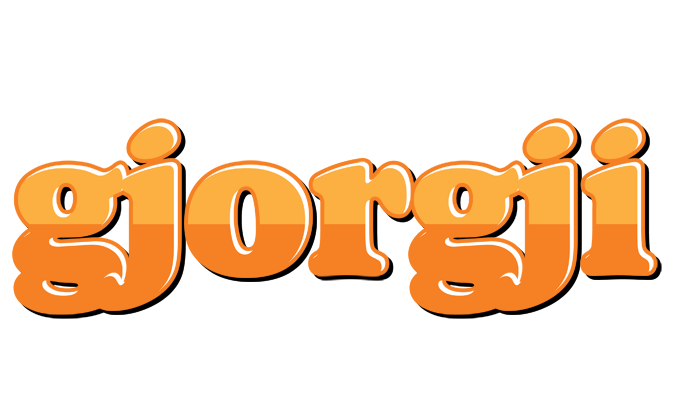 Gjorgji orange logo