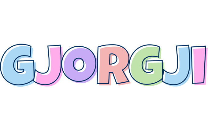 Gjorgji pastel logo