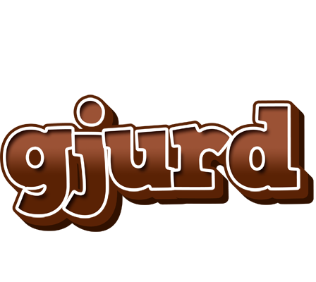 Gjurd brownie logo