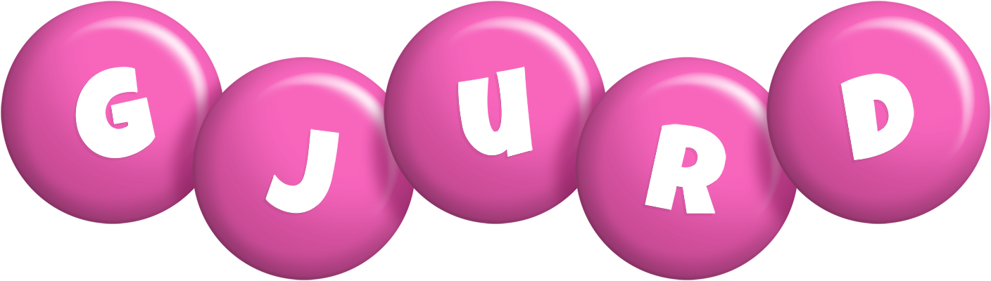 Gjurd candy-pink logo