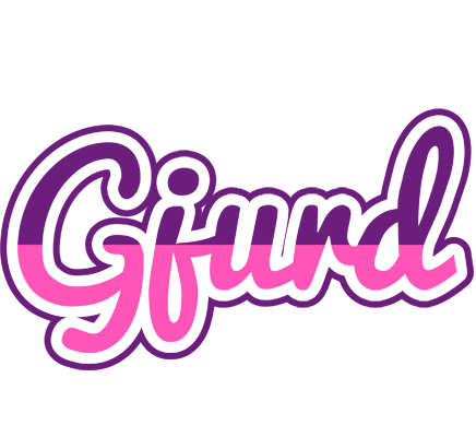 Gjurd cheerful logo