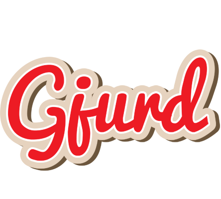 Gjurd chocolate logo
