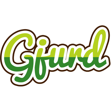 Gjurd golfing logo