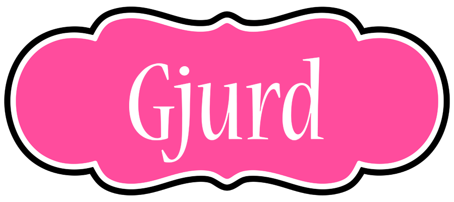 Gjurd invitation logo