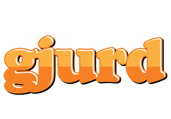 Gjurd orange logo