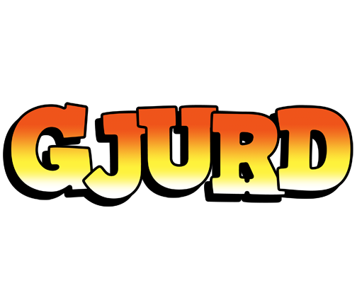 Gjurd sunset logo