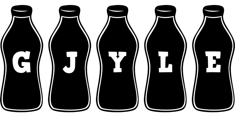Gjyle bottle logo