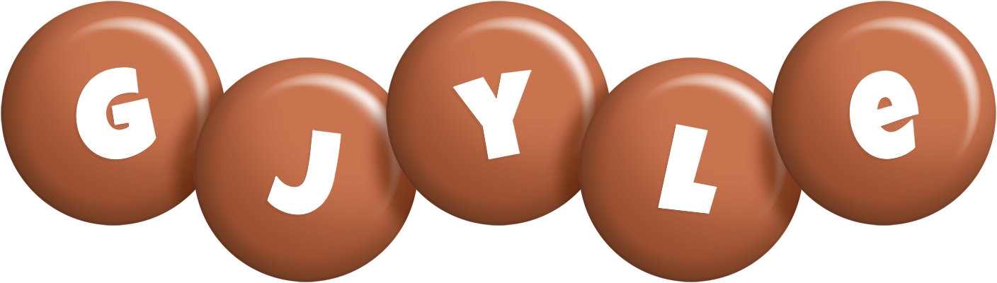 Gjyle candy-brown logo