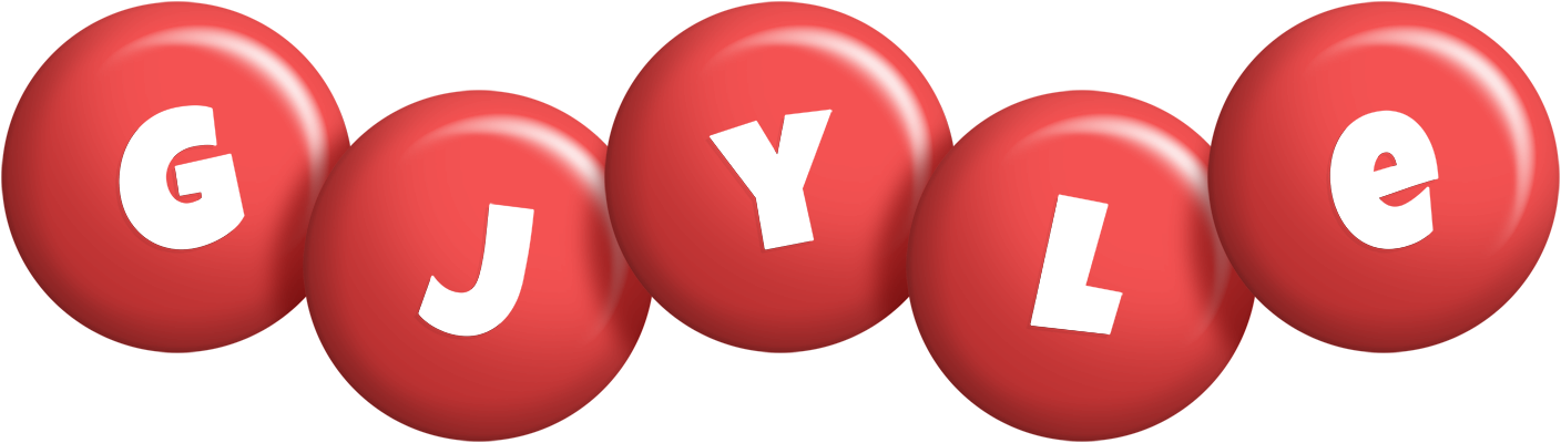 Gjyle candy-red logo