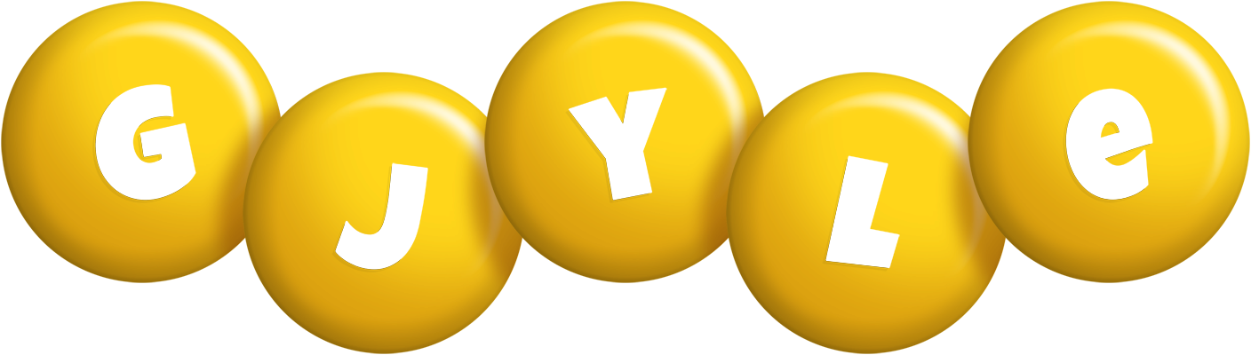 Gjyle candy-yellow logo